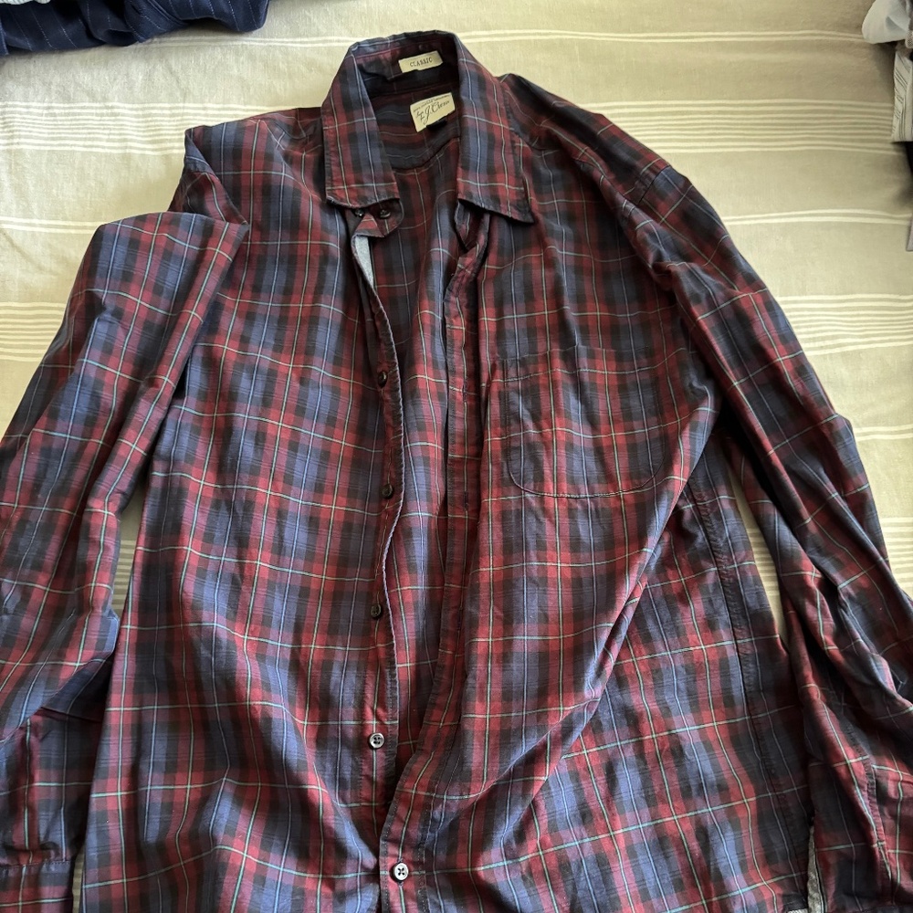 J Crew Plaid shirt